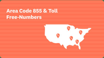 the 855 area code