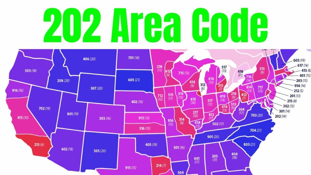The 202 area code