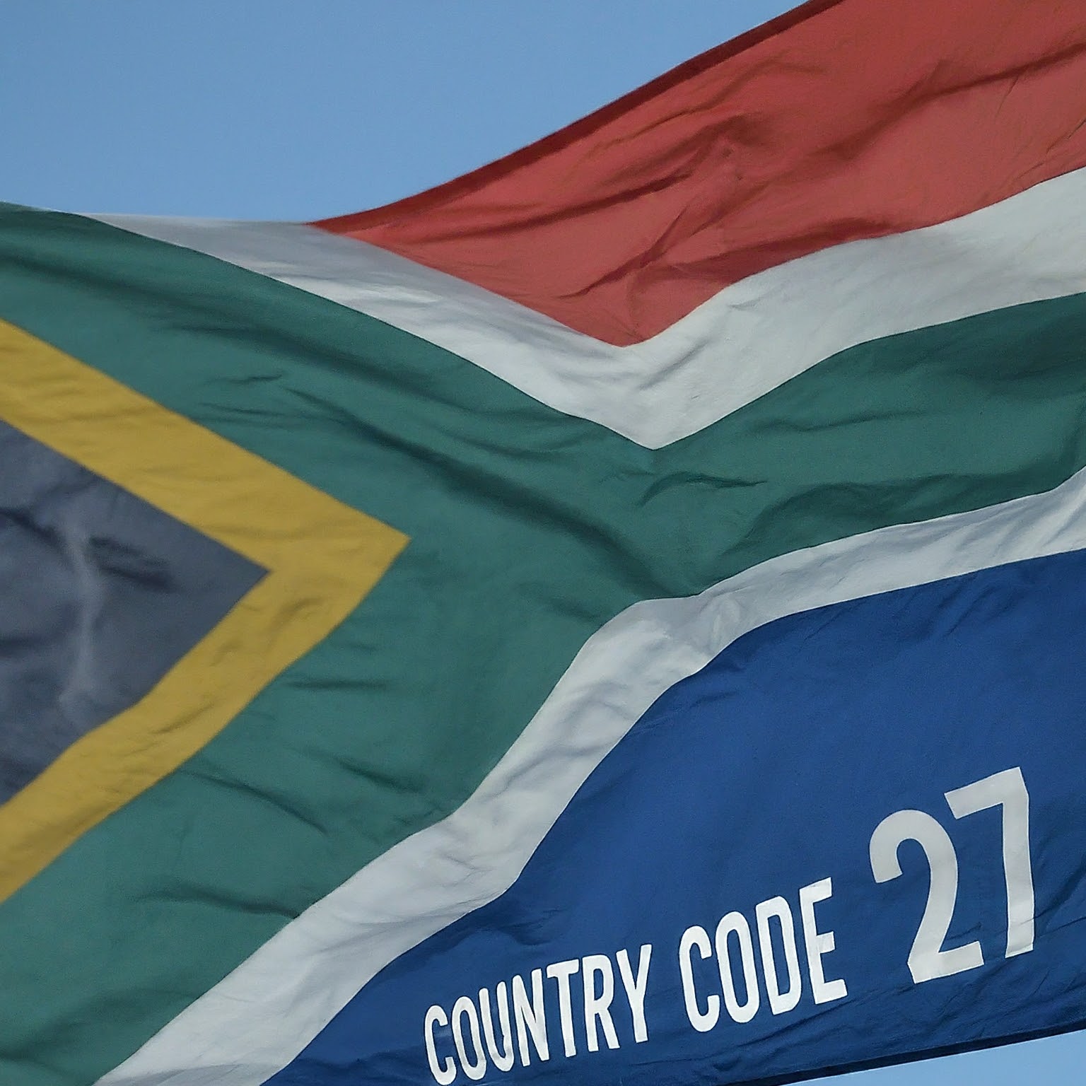 The +27 country code