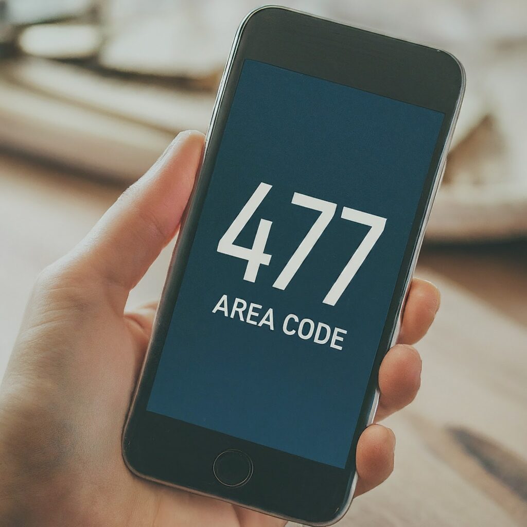 The 477 area code