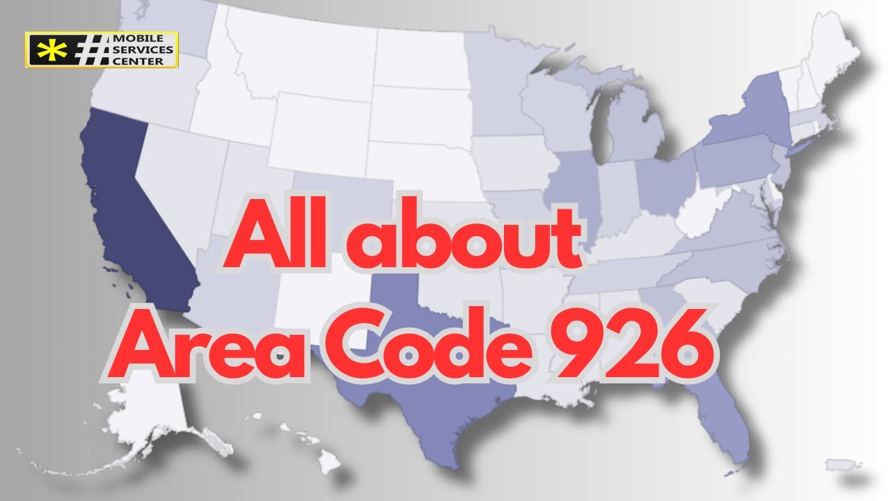 the area code 926
