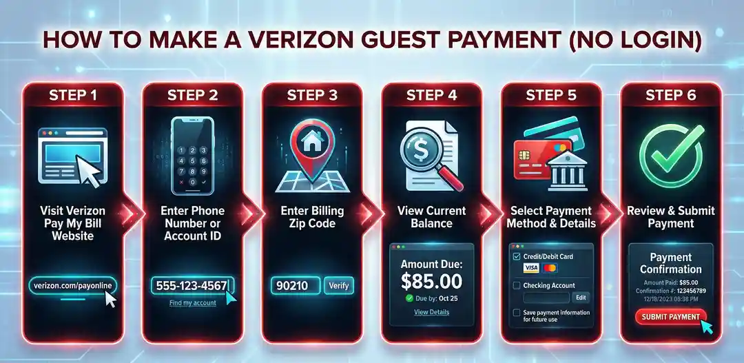 1 Time Payment Verizon