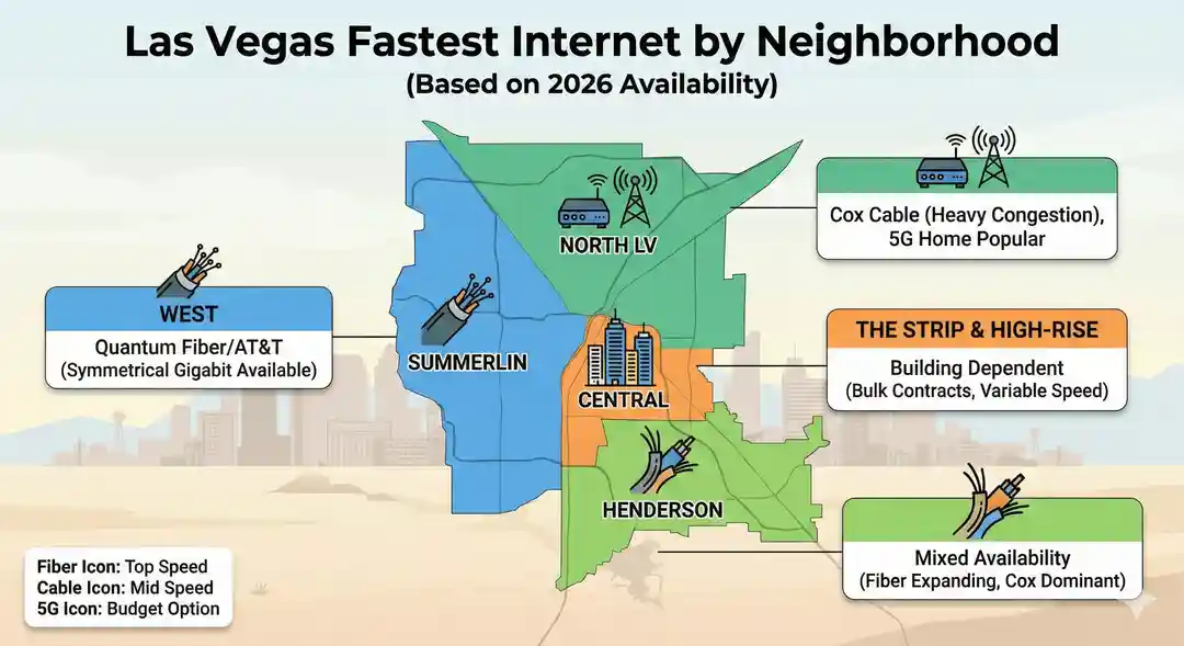 fastest internet in Las Vegas