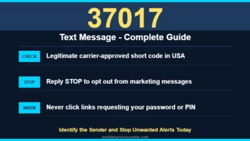 37017 text message complete guide - identify sender and stop unwanted alerts - mobileservicescenter.com