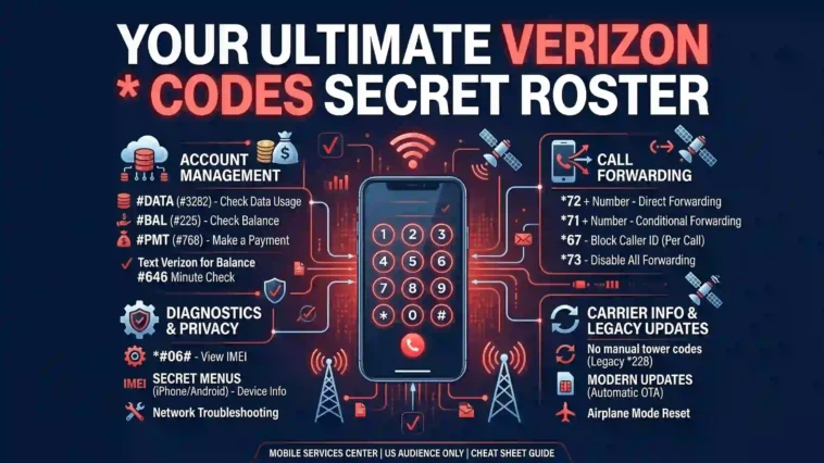 Ultimate verizon codes Secret