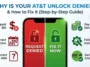 Why Is Your AT&T Device Unlock Request Denied (And How to Fix It)