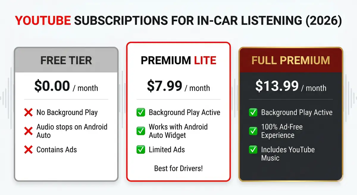 YouTube Finally Adds Android Auto Support: Here's What You Can (And Can't) Do While Driving!