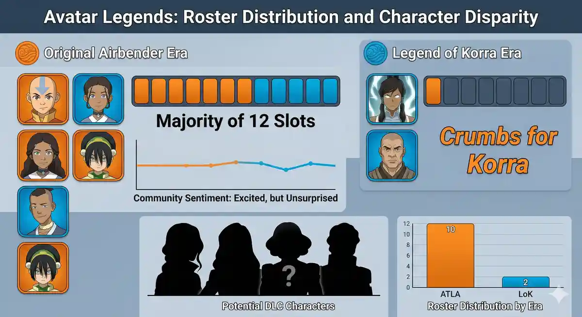 Avatar Legends Roster Outrage: Why Fans Are Furious Over the Korra Snub! - تفاصيل إضافية