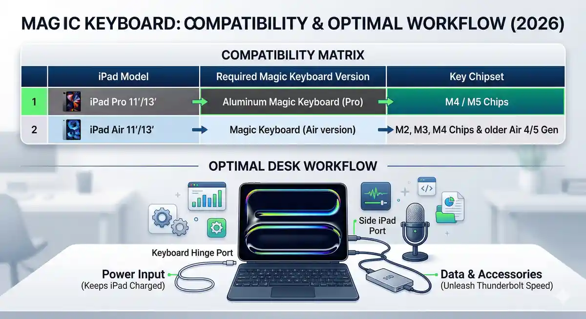 Stop Wasting Your iPad's Port: The Real Purpose of the Magic Keyboard's USB-C