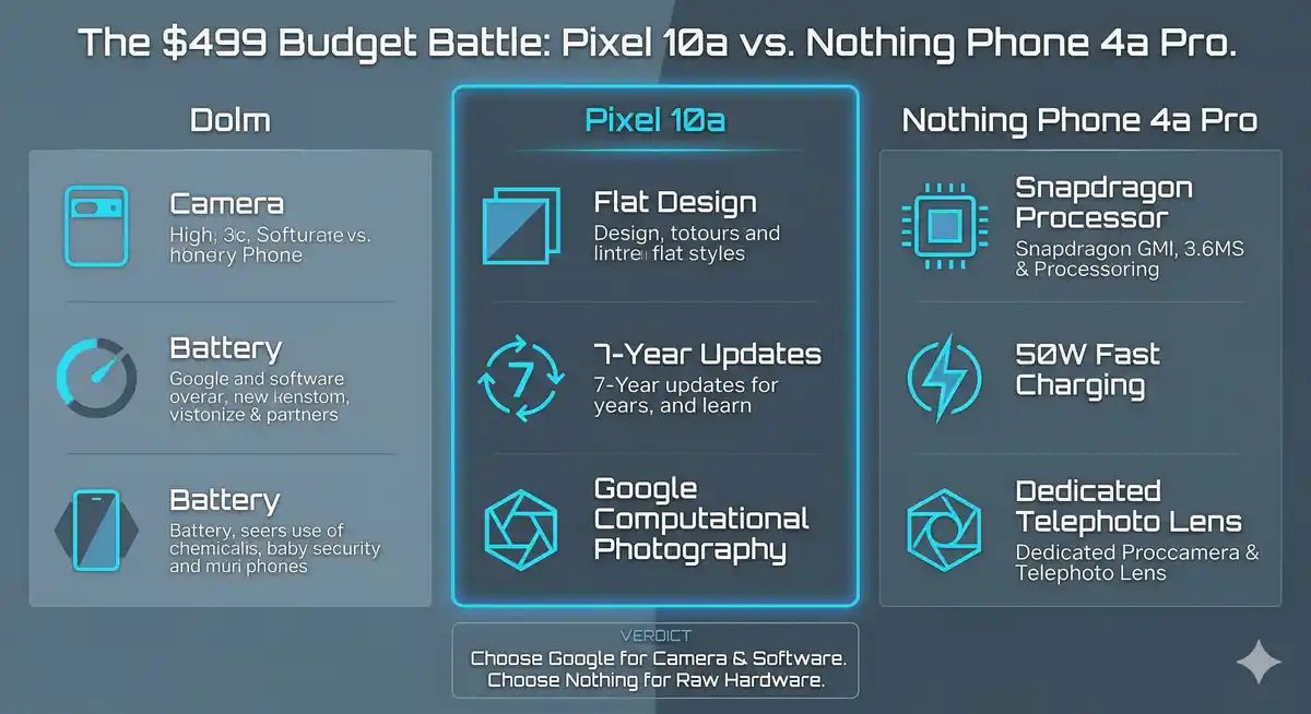 The $499 Google Pixel 10a Finally Killed the Camera Bump: Ultimate Review - تفاصيل إضافية