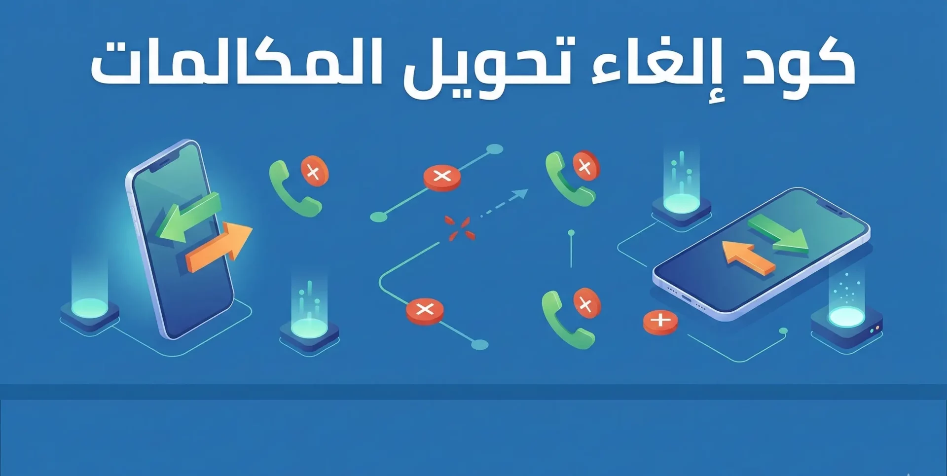 الغاء تحويل المكالمات stc
