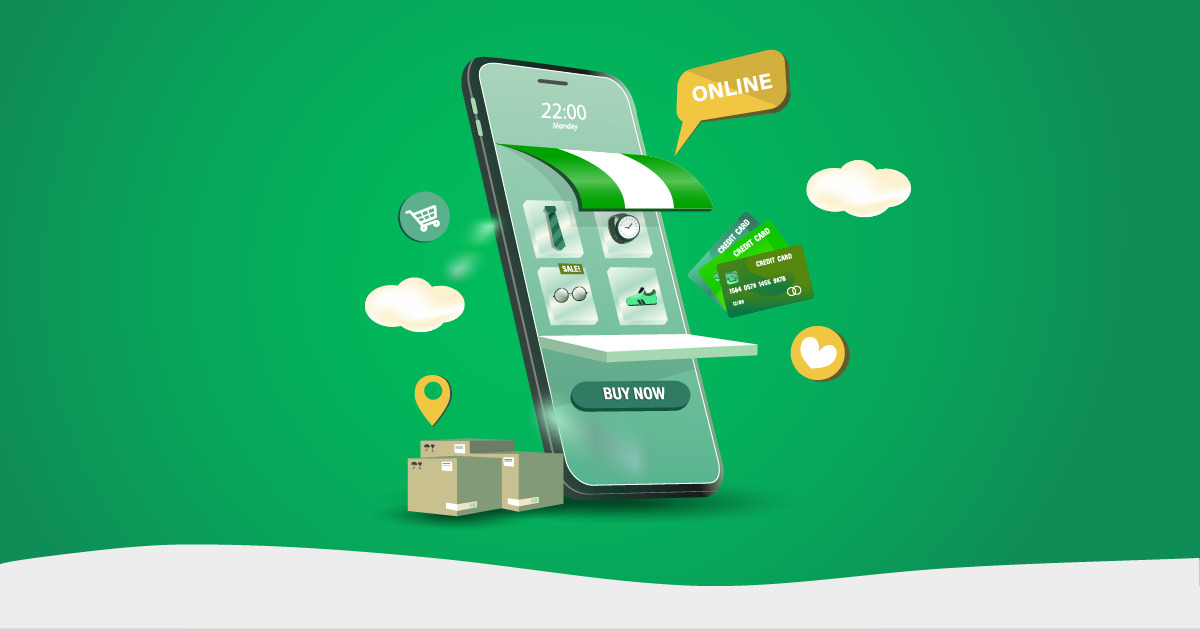 البيع عبر الانترنت بالمتاجر الإلكترونية