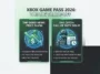An infographic comparing the good news of the 2026 Xbox Game Pass Ultimate price drop with the catch of a one-year delay for new Call of Duty games on the service.