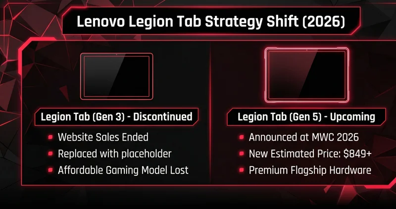 Why Lenovo Just Quietly Raised Prices on Every Android Tablet & Killed the Legion Tab!