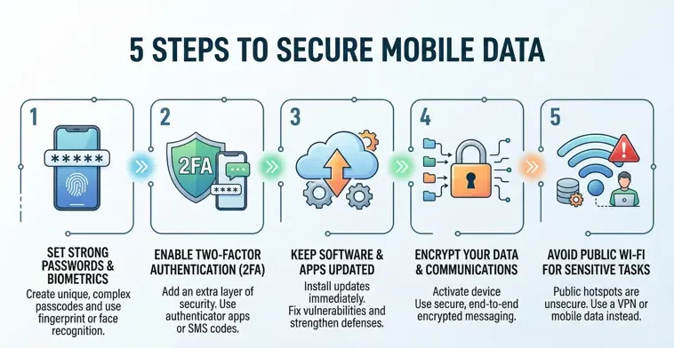Infographic showing the essential Motorola mobile dialing secret codes list, including the IMEI and hidden testing menu codes.