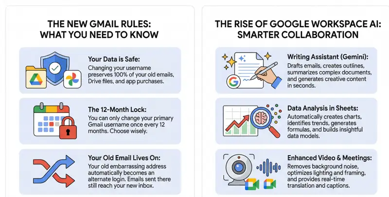 Finally! Google Just Unlocked the Ability to Change Your Gmail Address Without Losing Your Data (Here's How)