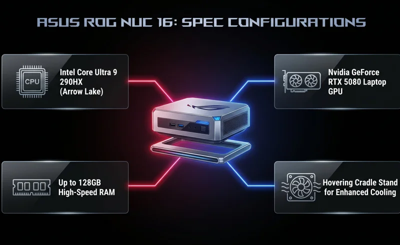 Asus ROG NUC 16 Drops With RTX 5080: A $4,400 Mini PC Monster That Will Destroy Your Wallet!