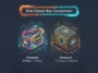 Infographic comparing the standard Pokémon TCG Chaos Rising Elite Trainer Box with 9 booster packs and 1 promo card to the Pokémon Center Exclusive version featuring 11 packs and 2 promos.