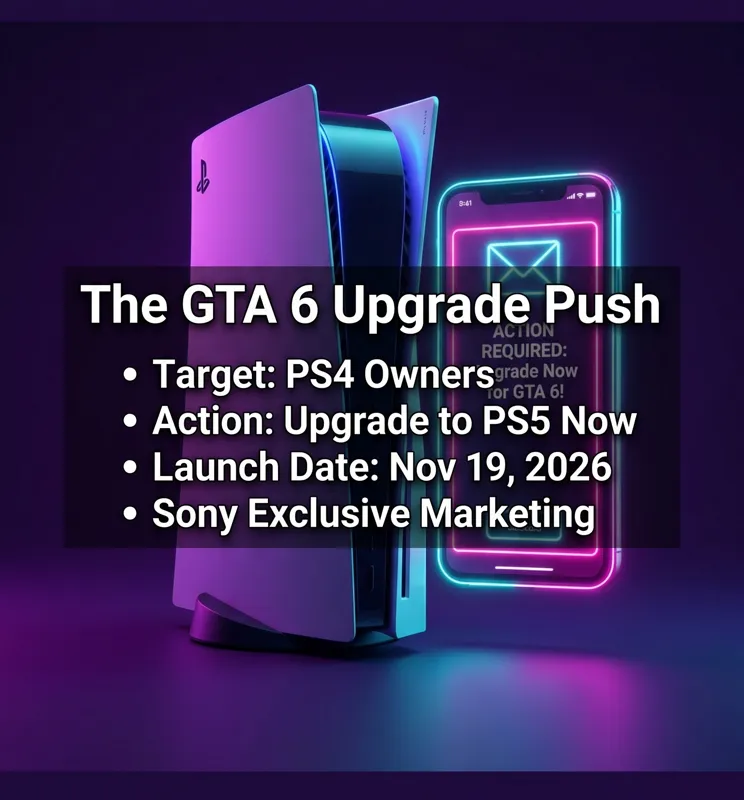 Sony Issues GTA 6 Upgrade Warning to PS4 Owners: Is a Massive Announcement Imminent?