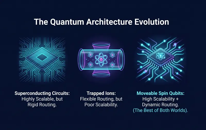 Moveable Qubits: The "Best of Both Worlds" Breakthrough That Could Finally Make Quantum Computers a Reality