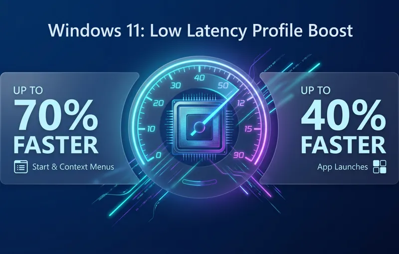 Windows 11 is Getting a Massive macOS-Like Speed Boost: How 'Low Latency Profile' Makes Your PC 70% Faster
