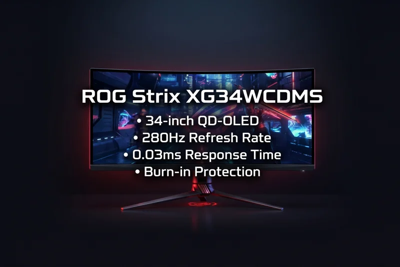 Level Up Your Desk: ASUS ROG Unveils 280Hz Tandem QD-OLED & Ultimate Touchscreen Sidekick