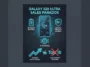 Infographic illustrating the Samsung Galaxy S26 Ultra sales paradox, highlighting its 30-hour battery, secret privacy screen, and AI features against its absence from the Q1 2026 top 10 list.