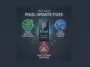 Infographic showing the May 2026 Pixel update fixes for wireless charging, camera zoom, and screen glitches on Android 16.