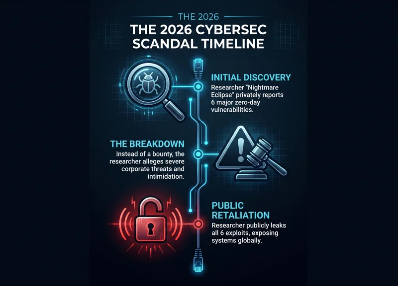 "They Will Ruin My Life": Cybersecurity Expert Leaks 6 Windows Flaws After Chilling Microsoft Threats