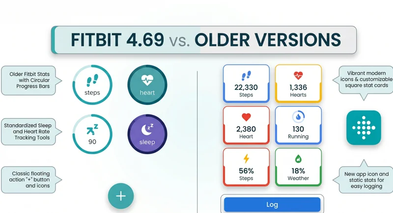 Fitbit 4.69 Update Drops: Huge Redesign and Missing Features Ahead of Google Health Rebrand!