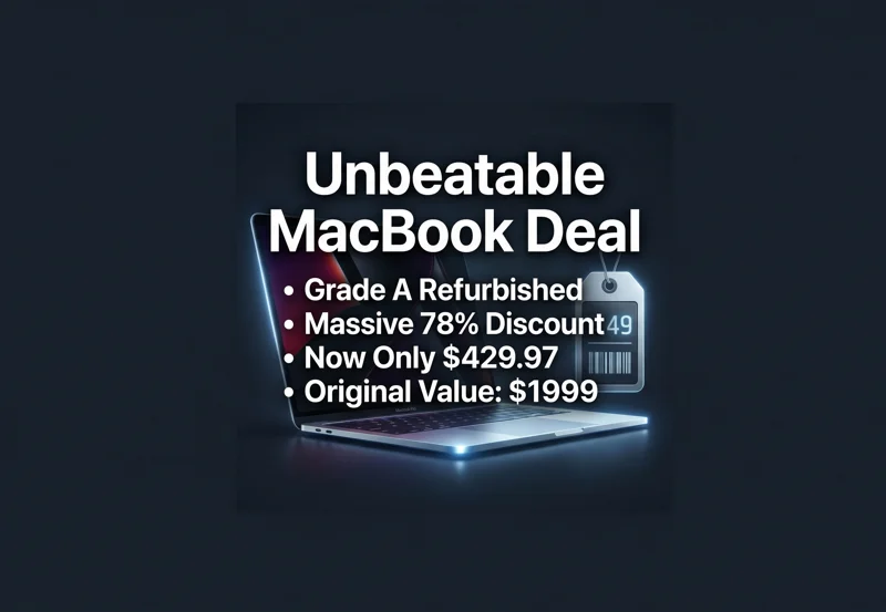 Stop Overpaying for Storage: Grab a 1TB MacBook Pro for Under $450 Before This Deal Ends - تفاصيل إضافية