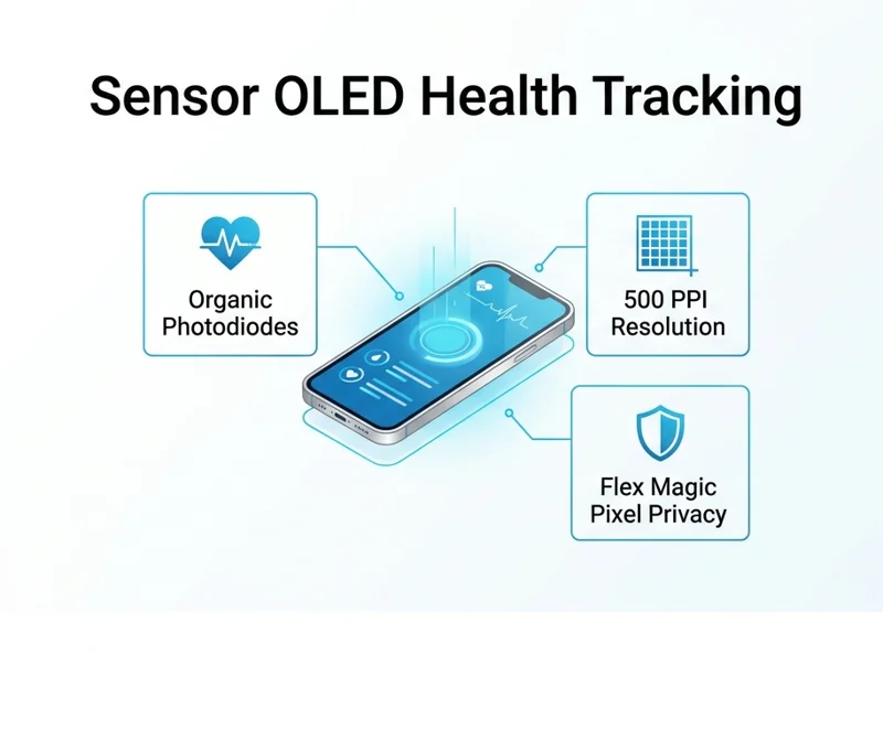 Forget Smartwatches: Samsung's Wild New OLED Displays Track Blood Pressure & Hit 3,000 Nits! - تفاصيل إضافية