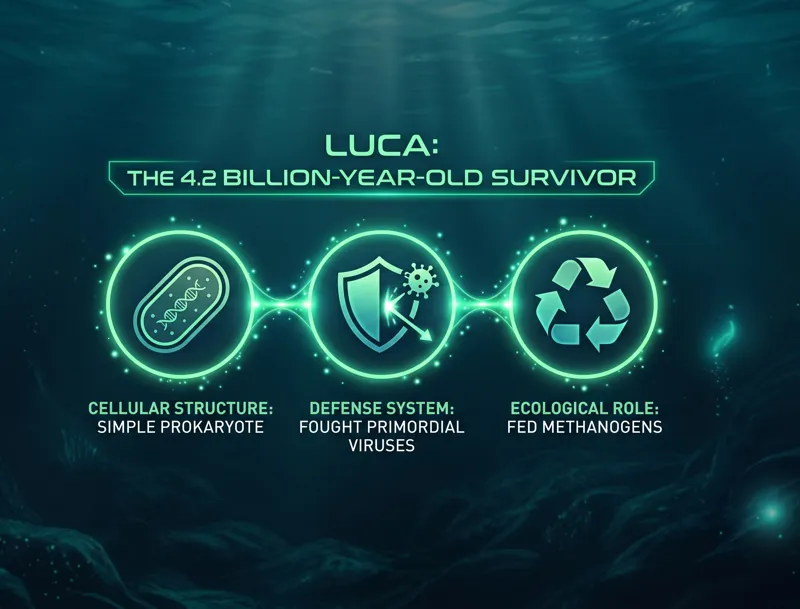 Meet LUCA: The 4.2 Billion-Year-Old Ancestor of All Life on Earth (And It Fought Ancient Viruses!) - تفاصيل إضافية