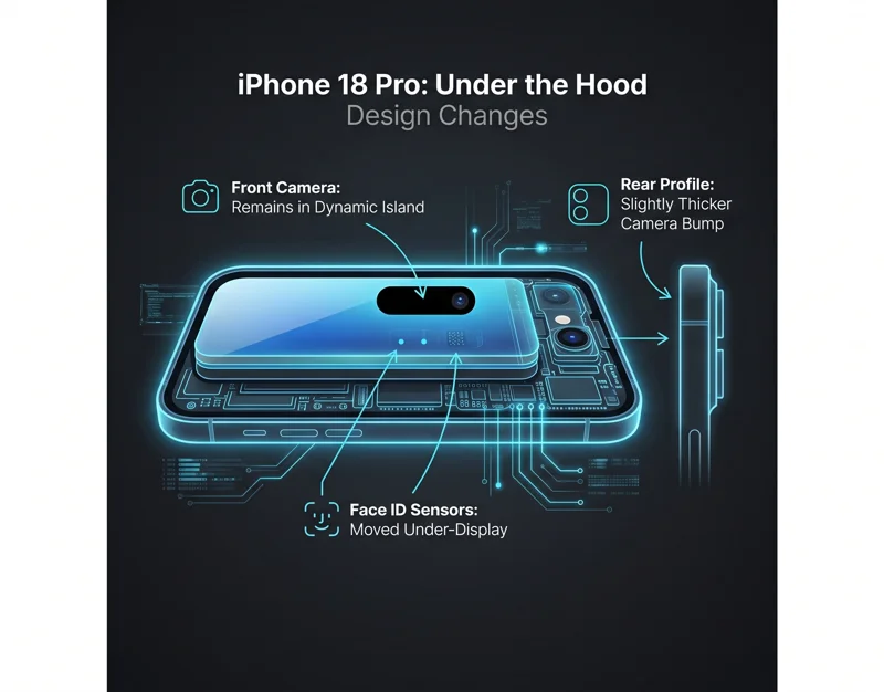 Leaked: The iPhone 18 Pro Finally Breaks Apple's 4-Year Dynamic Island Curse! - تفاصيل إضافية