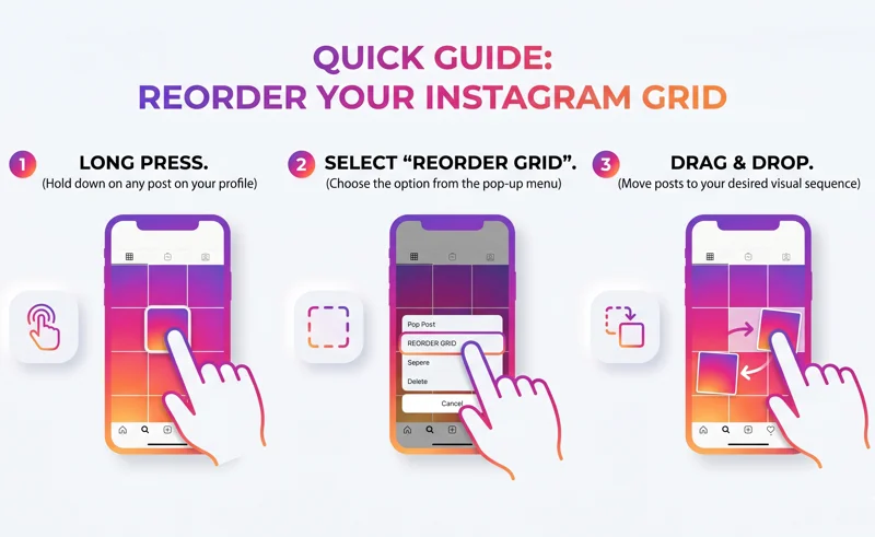 Goodbye Chronological Order: How to Finally Reorder Your Instagram Profile Grid