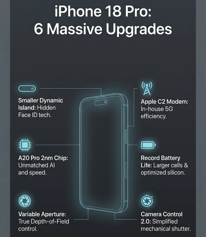 iPhone 18 Pro Leaks: 6 Massive Upgrades That Will Make You Skip the 17