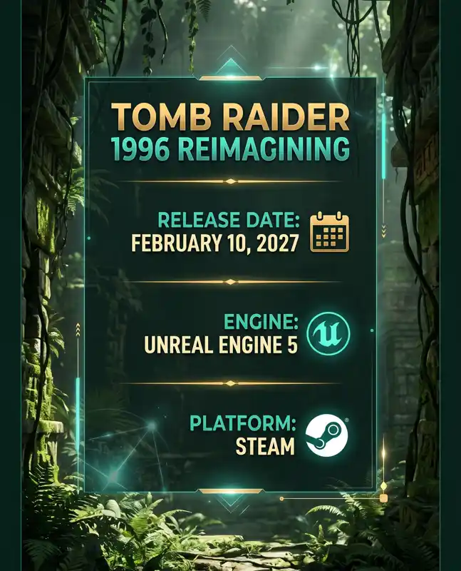 New Tomb Raider Legacy of Atlantis Leaked by Amazon: 2027 Release Date and Unreal Engine 5 Details Revealed!