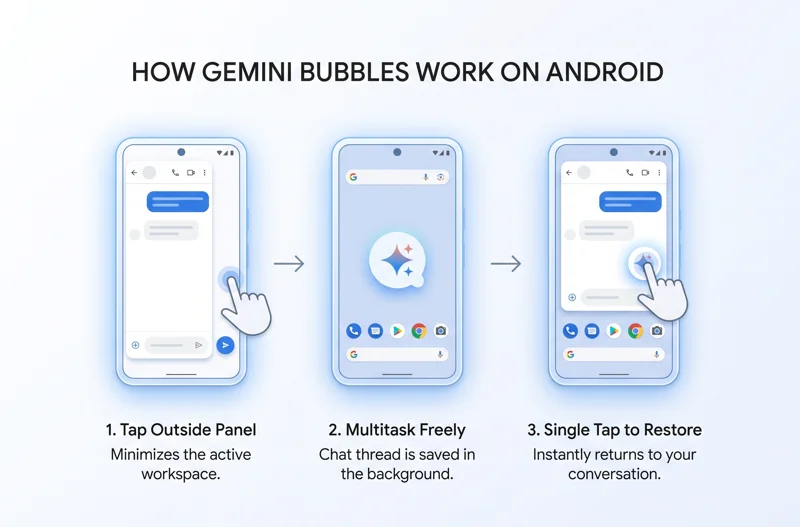 Stop Losing Your AI Chats! Google Gemini Just Added a Floating Bubble Feature for Ultimate Multitasking on Android