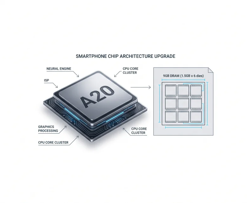 Massive Apple Leak: 2027 iPhone 18 & 18e Getting 9GB RAM, A20 Chip, and a Potential Price Hike!