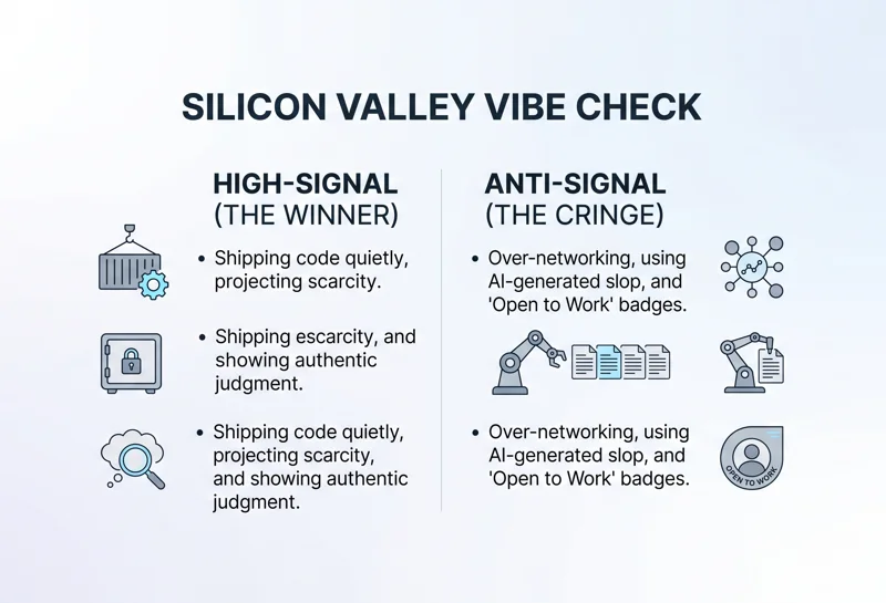 High-Signal vs. Anti-Signal: Are You Making These "Cringey" Career Mistakes in Silicon Valley?