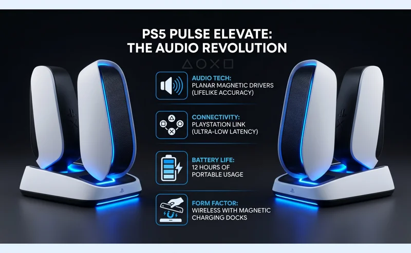 Sony Reveals First Official PS5 Speakers: Why the Wireless 'Pulse Elevate' Changes Everything