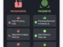 Infographic comparing traditional passwords against phishing-resistant passkeys, highlighting differences in phishing vulnerability, memory requirements, and data breach risks.
