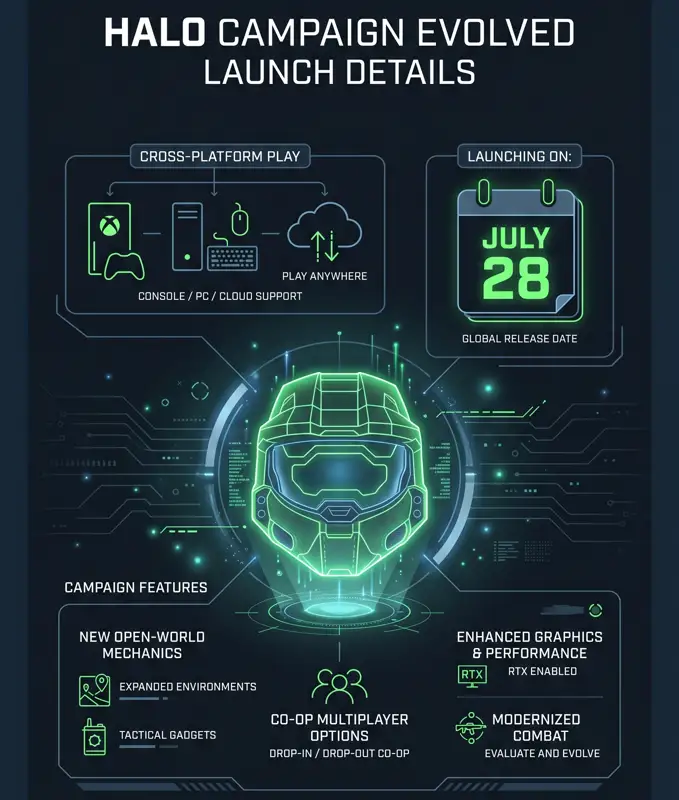 Halo: Campaign Evolved Drops July 28: New Gameplay, PS5 Release & How to Play 5 Days Early!