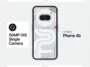 Infographic detailing the specifications of the Nothing Phone 4b, showcasing its 6.3-inch 120Hz display, 50MP OIS camera, 5000mAh battery, and a price tag of under $320.