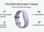 Infographic showing the key hardware specifications of the 2026 Fitbit Air, including its 11-gram weight, 7-day battery life, 50-meter water resistance, and $100 base price.