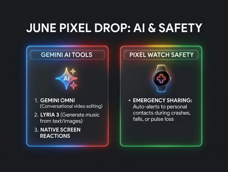 Massive June Pixel Drop: AirDrop Expansion, Android 17, & Mind-Blowing Gemini AI Features You Need to See! - تفاصيل إضافية