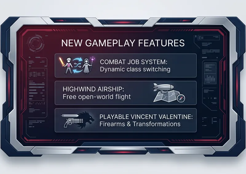 'Final Fantasy VII Revelation' Trailer Drops: Spring 2027 Release, Switch 2 Launch & Massive Job System Update! - تفاصيل إضافية