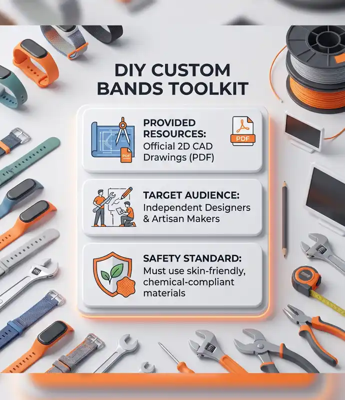 Google Just Released Official Fitbit Air Blueprints So You Can Make Your Own Custom Bands! - تفاصيل إضافية