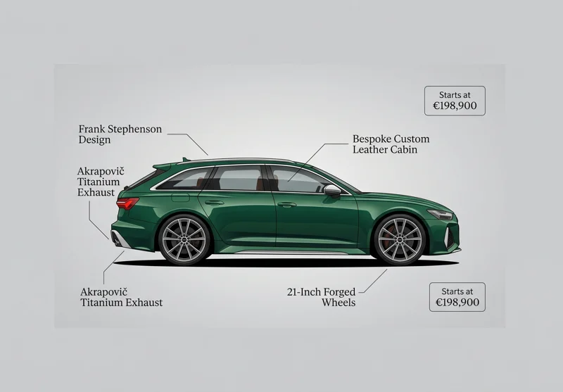 Forget Alpina: Ex-BMW Designer Transforms the M5 Touring Into a 790-HP Masterpiece - تفاصيل إضافية