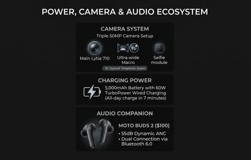 Motorola Edge (2026) Unveiled: Why the US is Getting a Smaller 6.3-Inch Display for $600 - تفاصيل إضافية